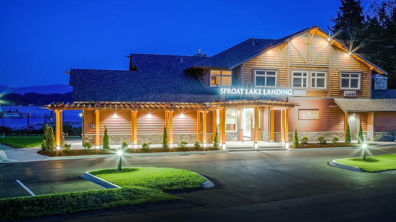 Sproat Lake Landing Resort Great Central Екстериор снимка